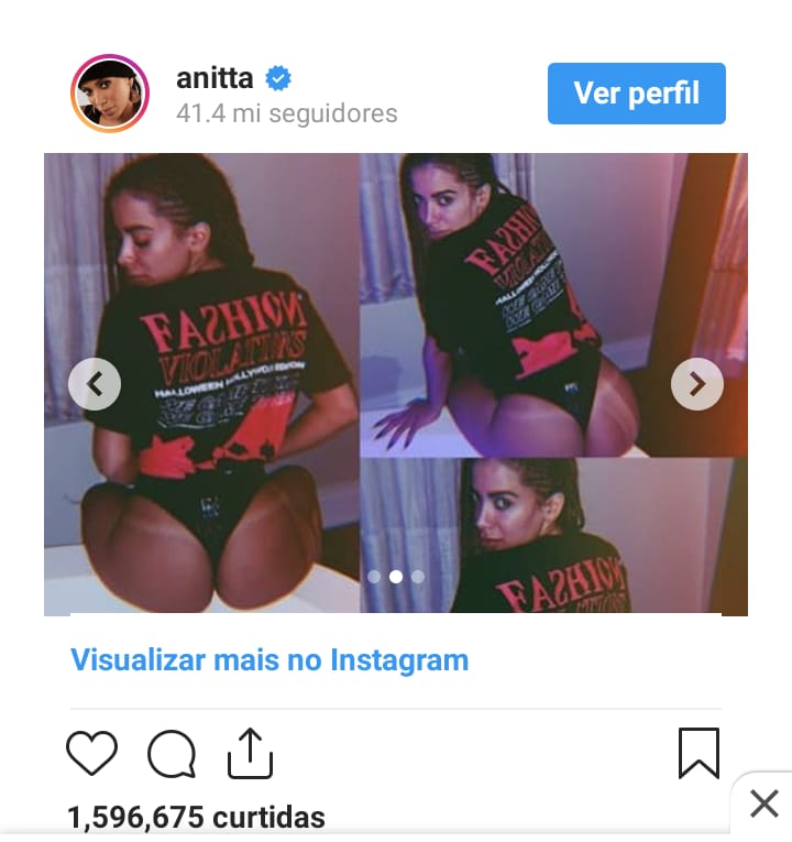 Resultado de imagem para Anitta provoca seguidores com fotos ousadas